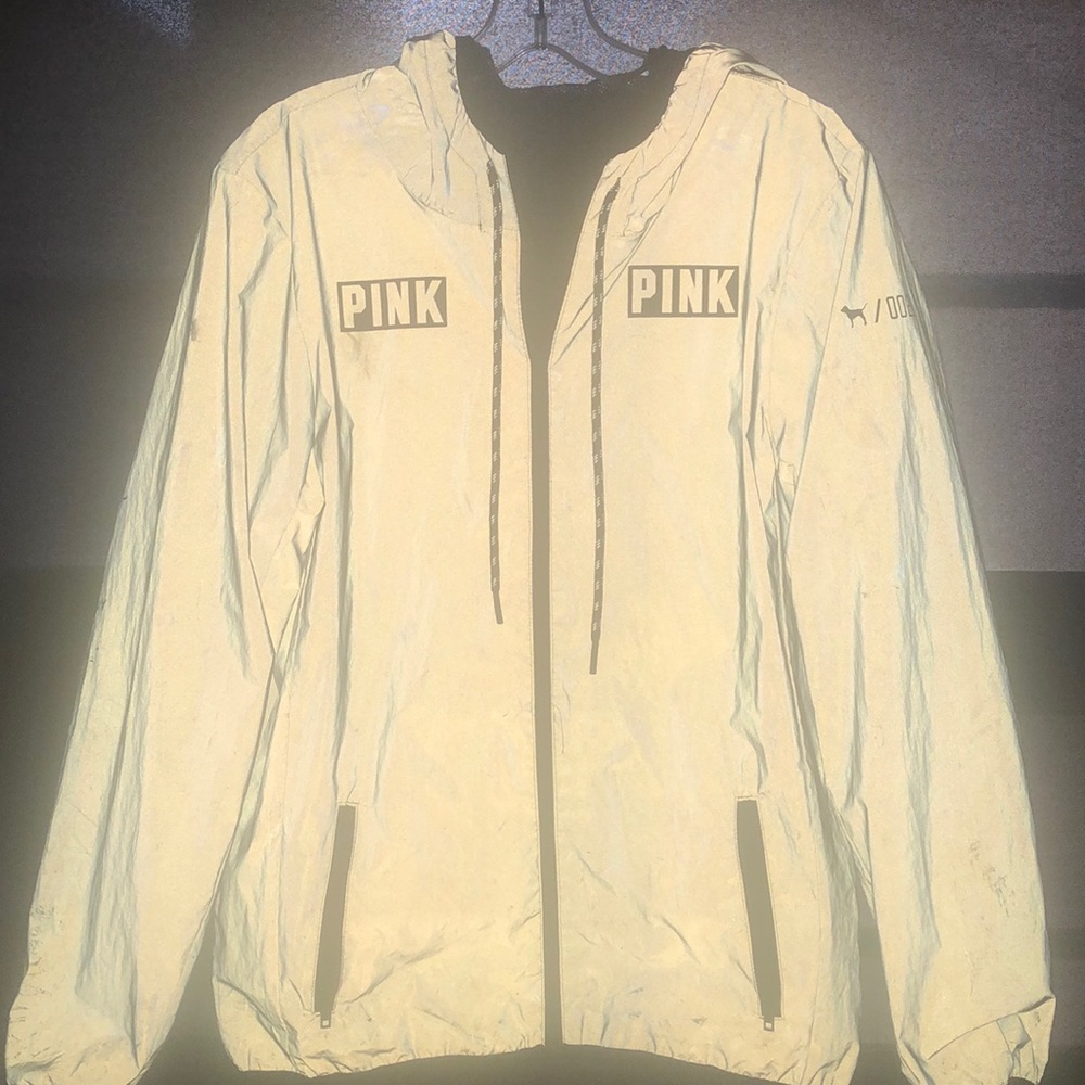 reflective rain jacket